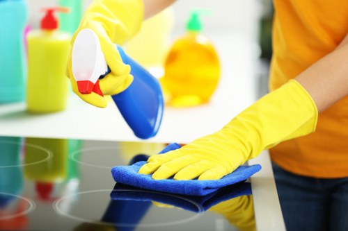Commercial carpet cleaning for a Barnet business